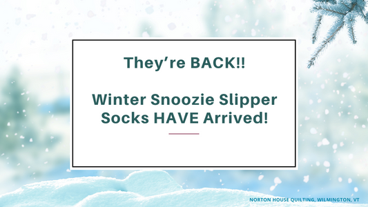 They’re BACK! Winter Snoozies Sock Slippers HAVE ARRIVED!