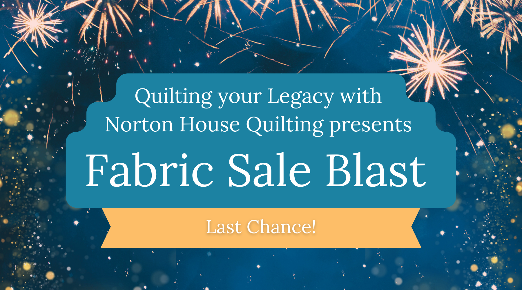 Fabric Sale Blast