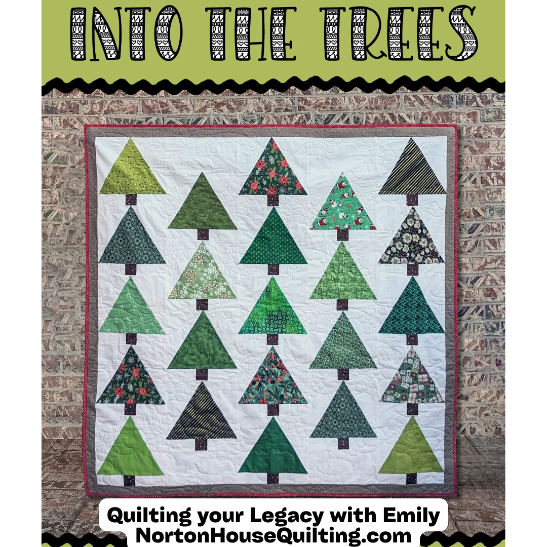 DIGITAL -  Into the Trees Quilt Pattern - Villa Rosa Designs