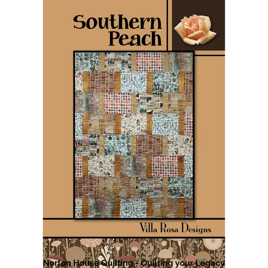 DIGITAL Southern Peach Quilt Pattern