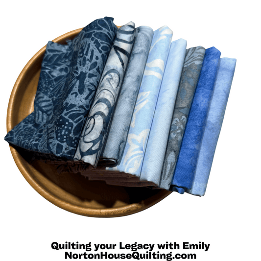 Fat Quarter Bundle - ONLY 2 in Stock - Calm Serenity