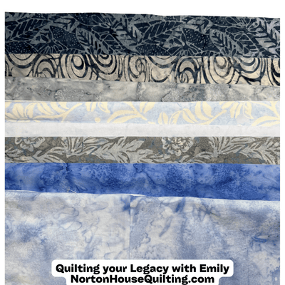 Fat Quarter Bundle - ONLY 2 in Stock - Calm Serenity