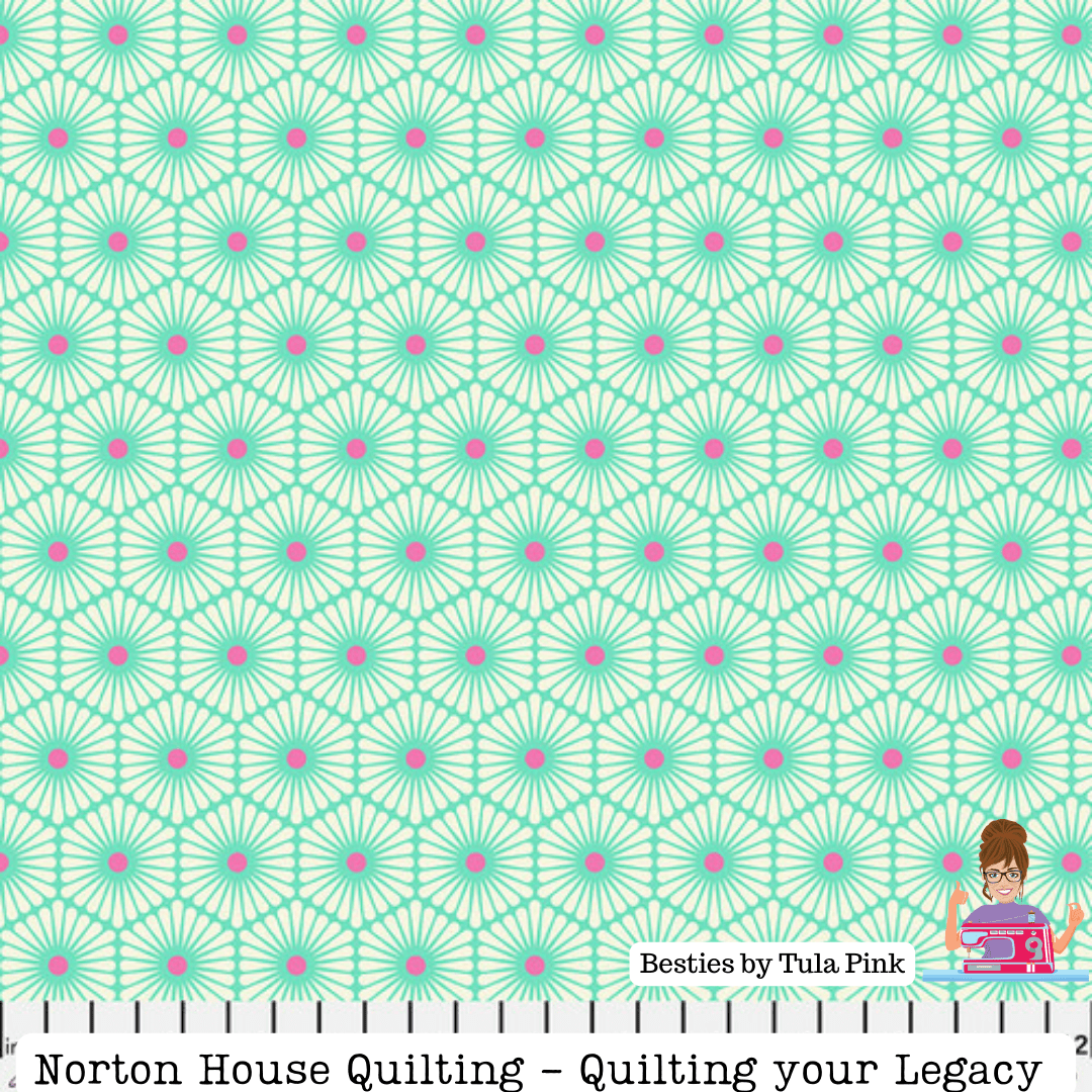 Meadow Daisy Chain Fabric || Besties - Tula Pink - Free Spirit Fabrics