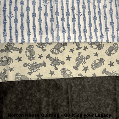 1-yard Bundle - ONLY 1 in Stock - Ocean