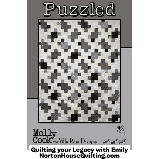 Puzzle Quilt Pattern - Villa Rosa Designs