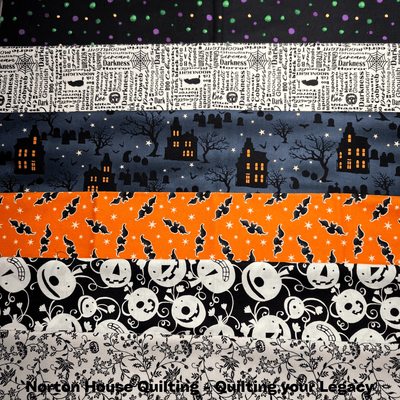 Fat Quarter Bundle - ONLY 2 in Stock - Hallween Bundle