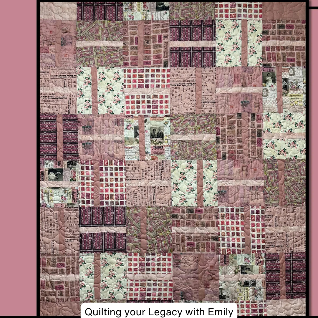 Pink Peace Quilt Pattern - Villa Rosa Designs