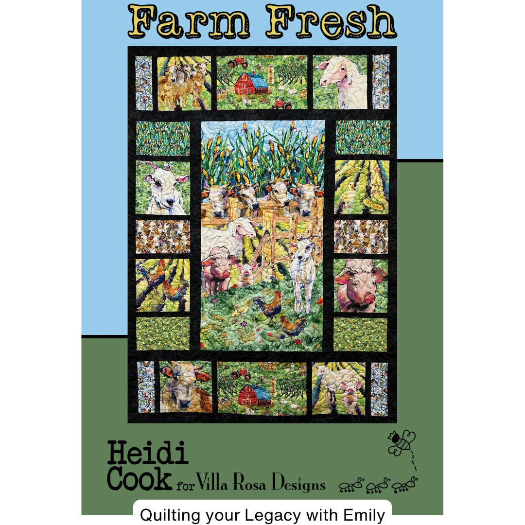 Farm Fresh Quilt Pattern - Villa Rosa Designs