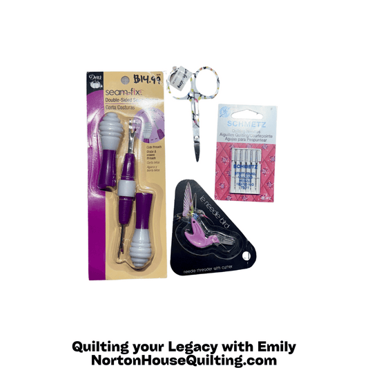 Essential Quilting Toolkit (purple): Accuracy, Ease, and Inspiration - Flash Sale Notions