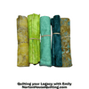 Fat Quarter Bundle - ONLY 1 in Stock - Greens