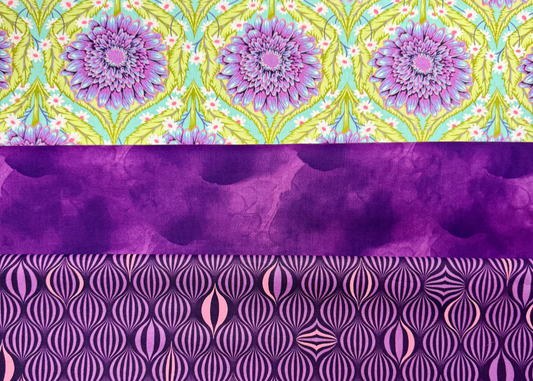 Tula's + Tonal Bundle - Choose your Measurement - Purple Flower Power