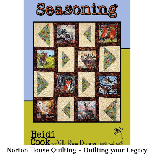 DIGITAL Seasoning Quilt Pattern - Villa Rosa Designs