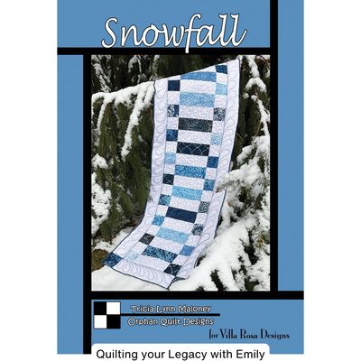 DIGITAL - Snowfall Table Topper Pattern - Villa Rosa Designs