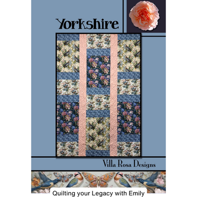 DIGITAL - Yorkshire Quilt Pattern - Villa Rosa Designs