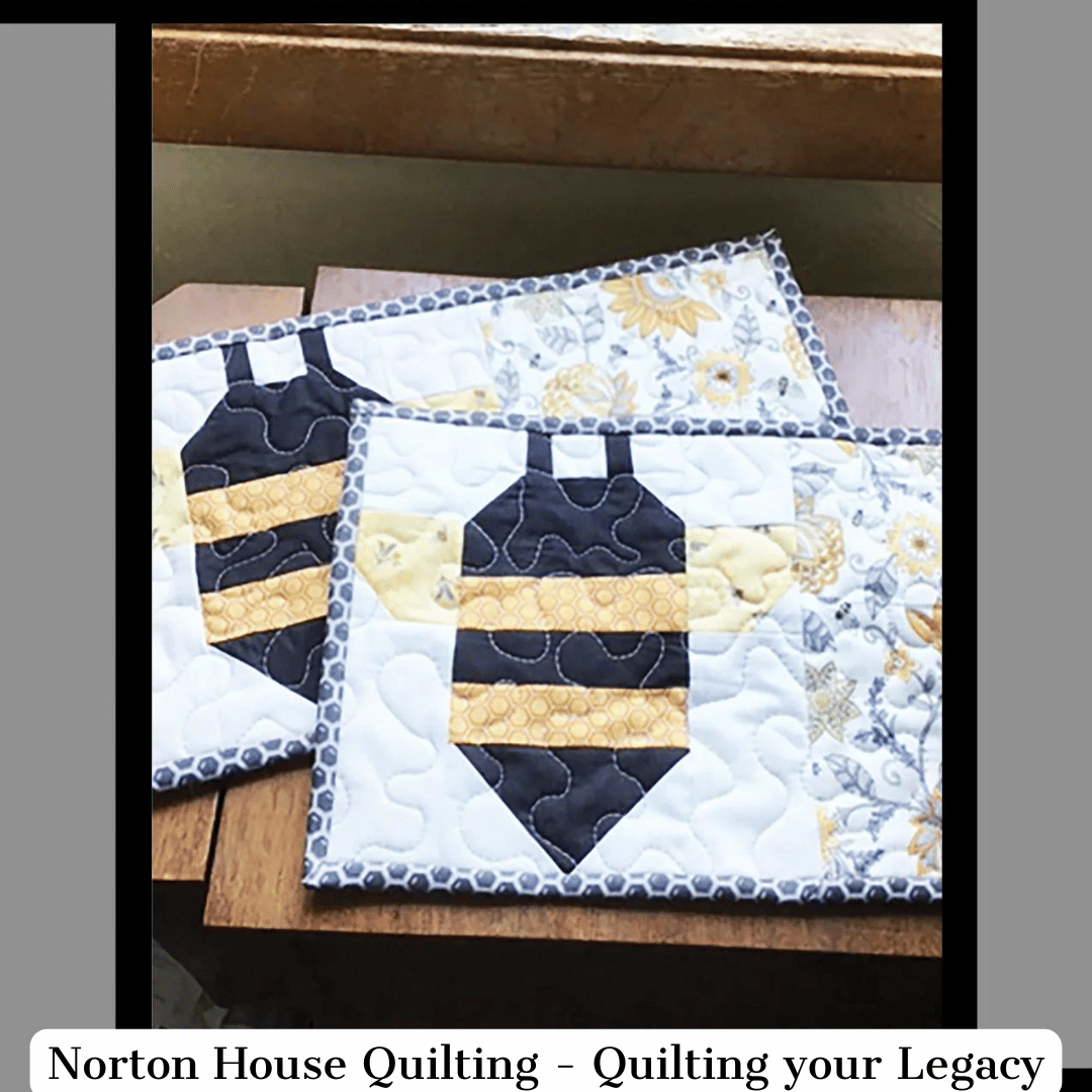 DIGITAL - Buzzy Bee Snack Mat Pattern - Villa Rosa Designs