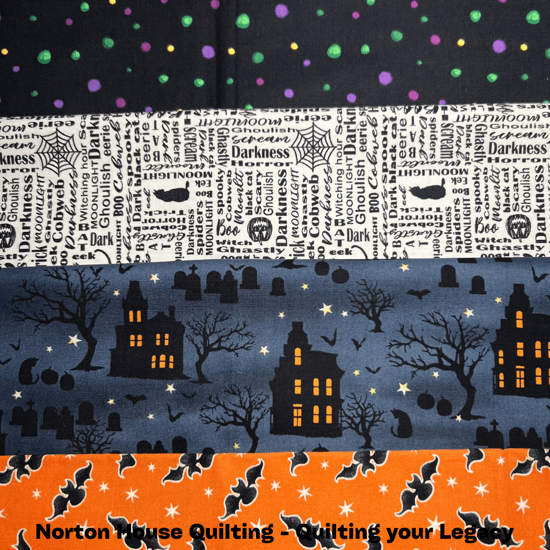 Fat Quarter Bundle - ONLY 2 in Stock - Hallween Bundle