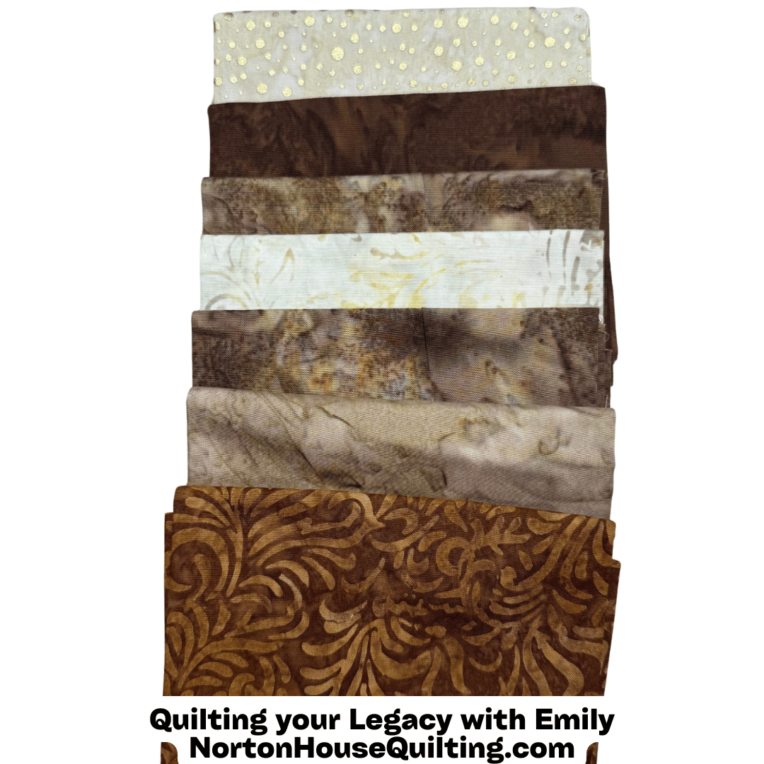 Fat Quarter Bundle - ONLY 2 in Stock - Warm Woods