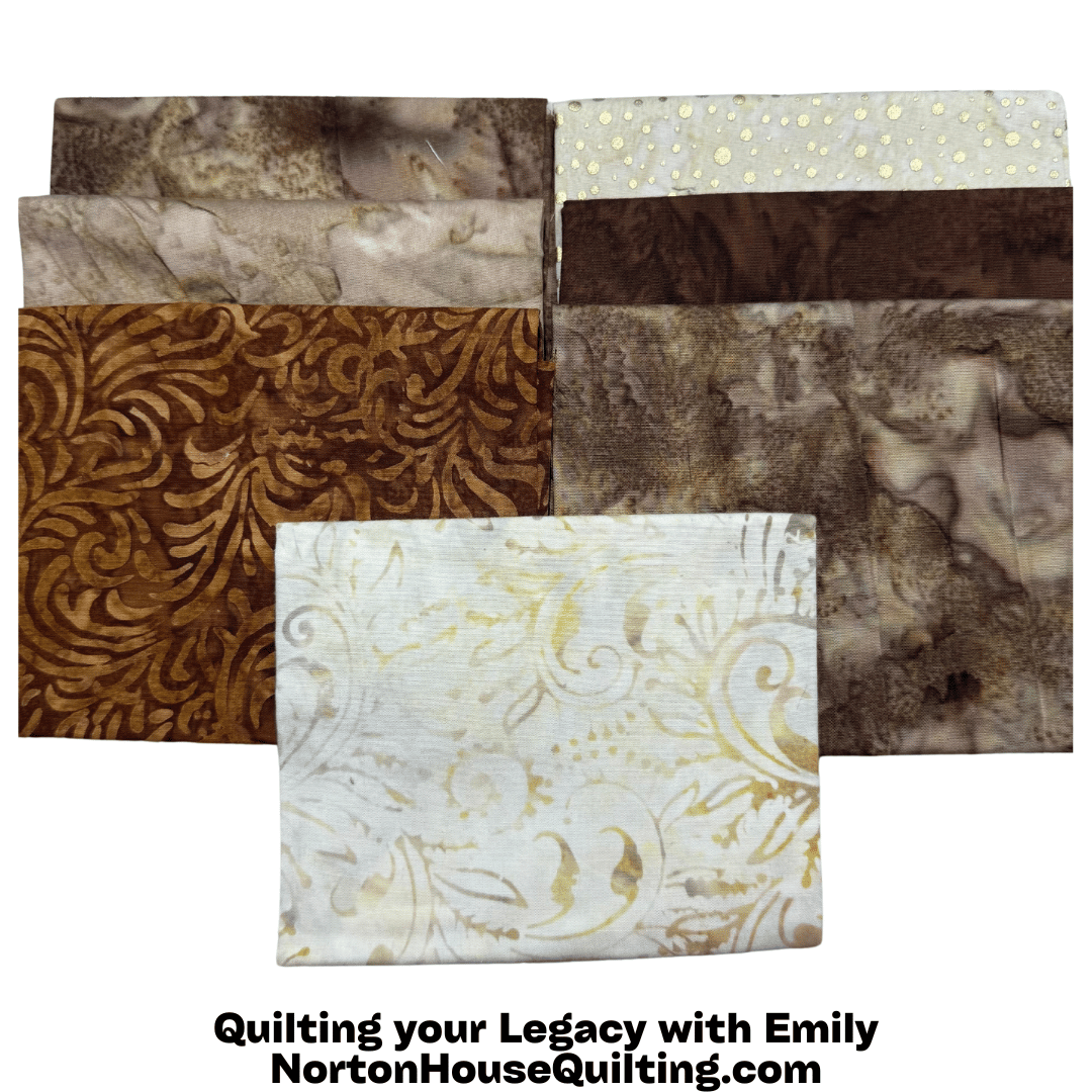 Fat Quarter Bundle - ONLY 2 in Stock - Warm Woods