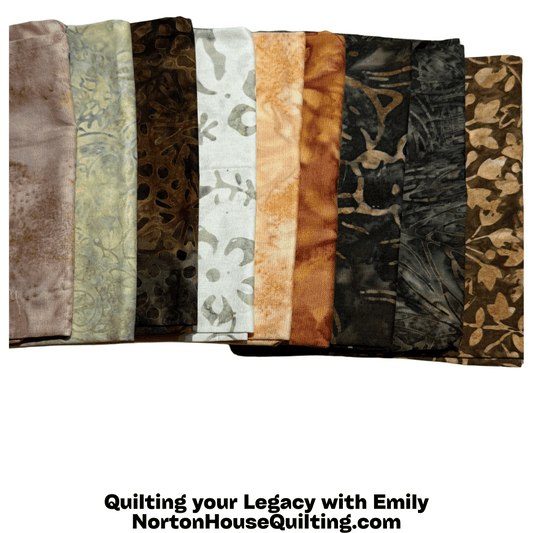 Fat Quarter Bundle - ONLY 2 in Stock - Desert Shadow