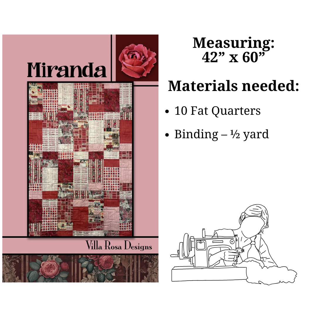 DIGITAL - Miranda Quilt Pattern