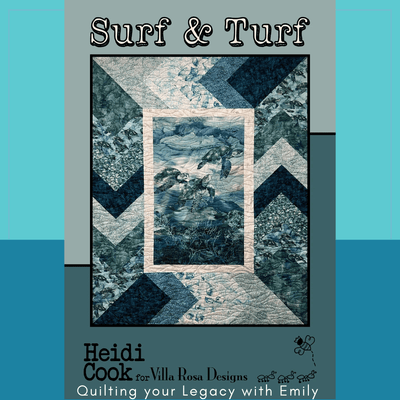 Surf Turf Quilt Pattern - Villa Rosa Designs