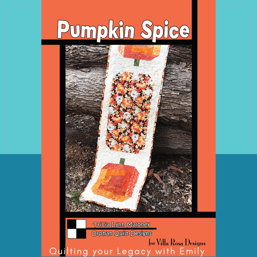 Pumpkin Spice Table Topper - Villa Rosa Designs