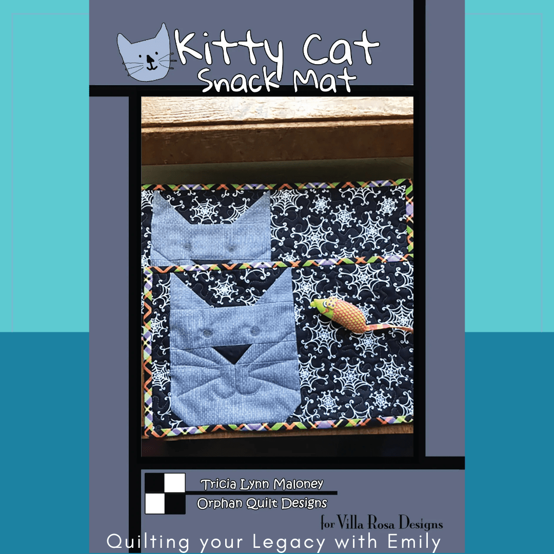 Kitty Cat Snack Mat - Villa Rosa Designs