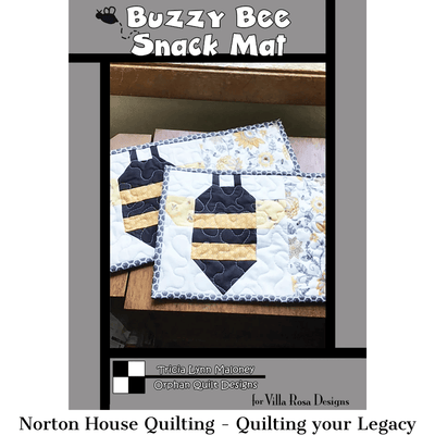 Buzzy Bee Snack Mat Pattern - Villa Rosa Designs