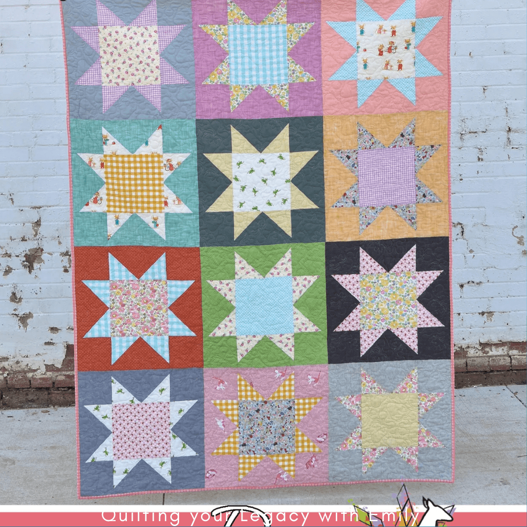 DIGITAL - Amelia Quilt Pattern - Villa Rosa Designs