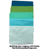 Fat Quarter Bundle - ONLY 2 in Stock - Teal / Greens