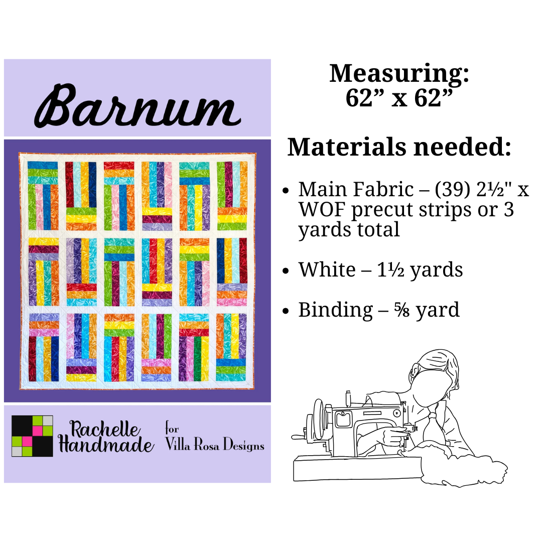 DIGITAL - Barnum Quilt Quilt Pattern