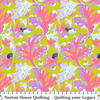 Tabby Cat || Eek - Electroberry - Déjà Vu Tula Pink - Free Spirit Fabrics