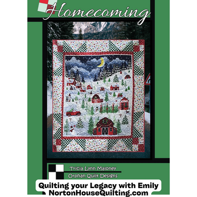 DIGITAL - Homecoming Quilt Pattern - Villa Rosa Designs