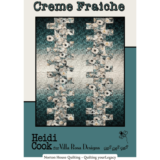 DIGITAL: Creme Fraiche Quilt Pattern - Villa Rosa Designs