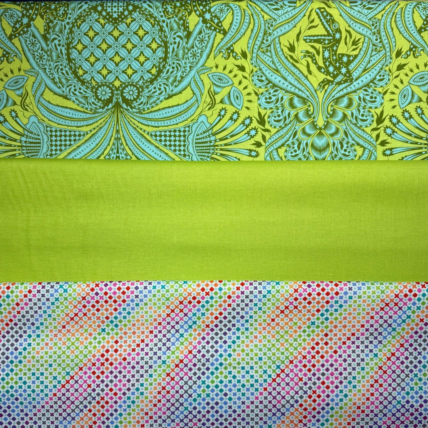 Tula's + Tonal Bundle - Choose your Measurement - Dino Lime Green