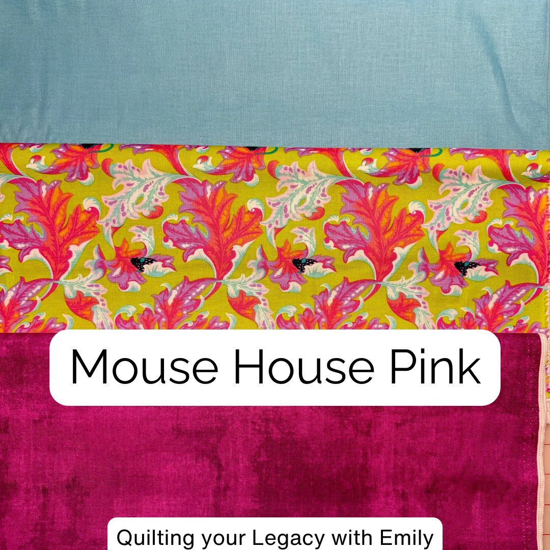 Tula's + Tonal Bundle - Choose your Measurement - Mouse House Pink