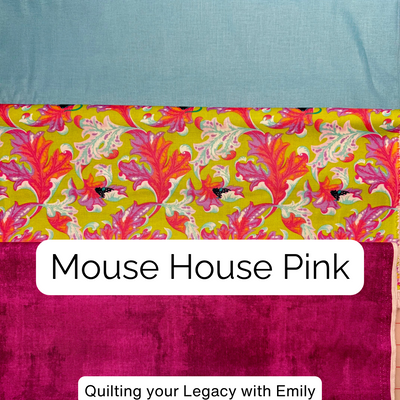 Tula's + Tonal Bundle - Choose your Measurement - Mouse House Pink