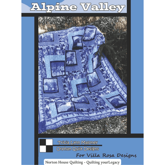 DIGITAL: Alpine Valley Quilt Pattern - Villa Rosa Designs