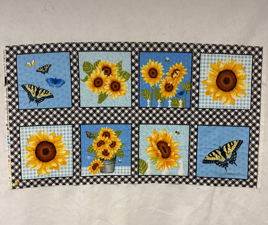 Sunny Sunflowers Panel