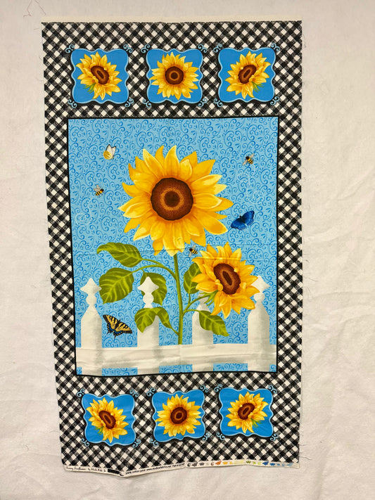 Sunny Sun Flower Large Panel