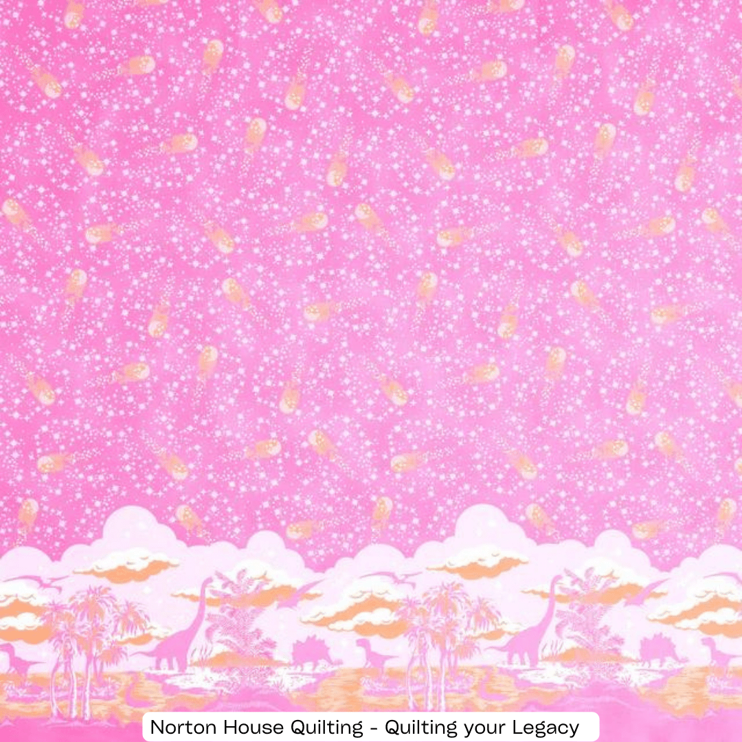 Meteor Showers Blush Yardage || Roar - Tula Pink - Free Spirit Fabrics