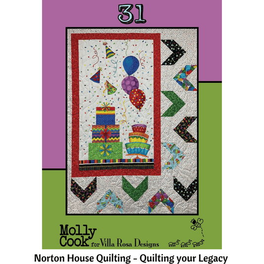 DIGITAL - 31 Quilt Pattern - Villa Rosa Designs