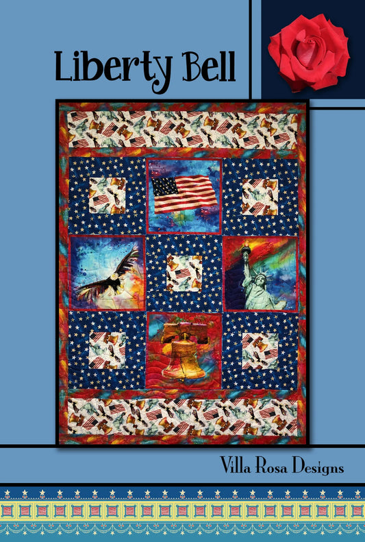 DIGITAL - Libery Bell Quilt - Villa Rosa Designs