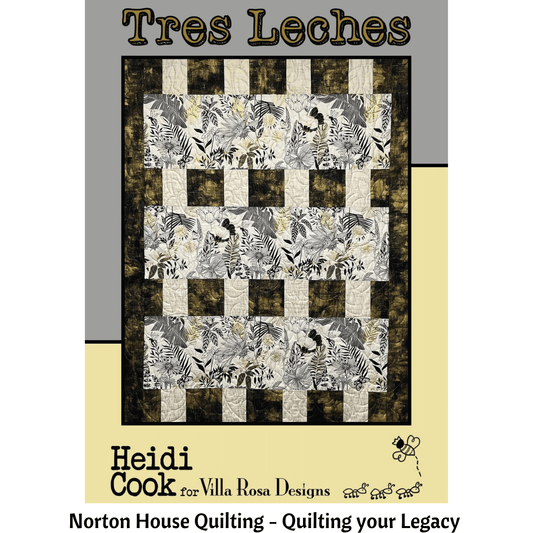 Tres Leches Quilt Pattern - Villa Rosa Designs