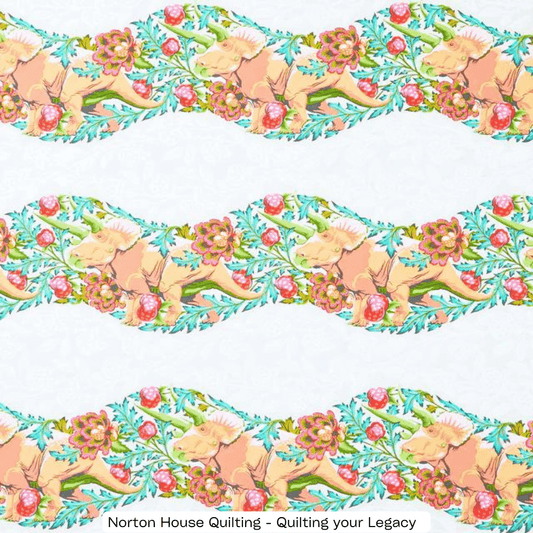 Trifecta Blush Yardage || Roar - Tula Pink - Free Spirit Fabrics