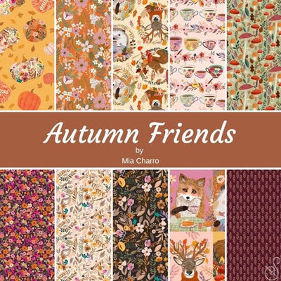 Floral Mist - Mango || Autumn Friends - Freespirit