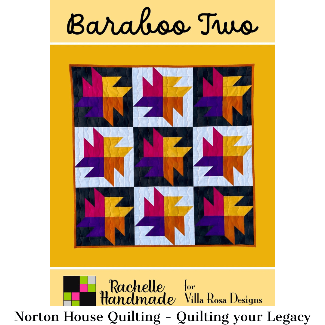 Baraboo Two Quilt Pattern - Villa Rosa Designs