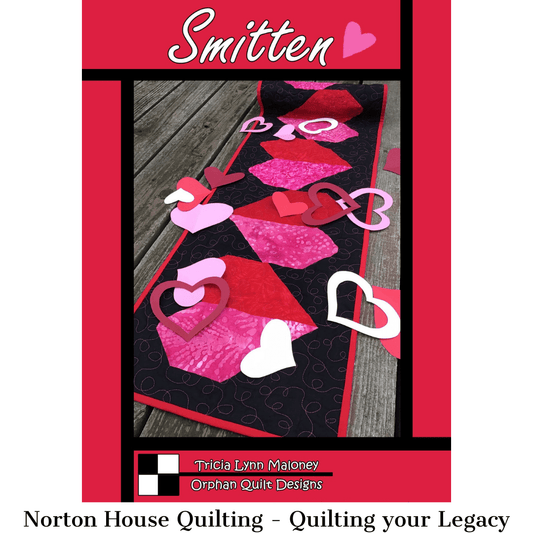 DIGITAL - Smitten Table Topper Pattern - Villa Rosa Designs