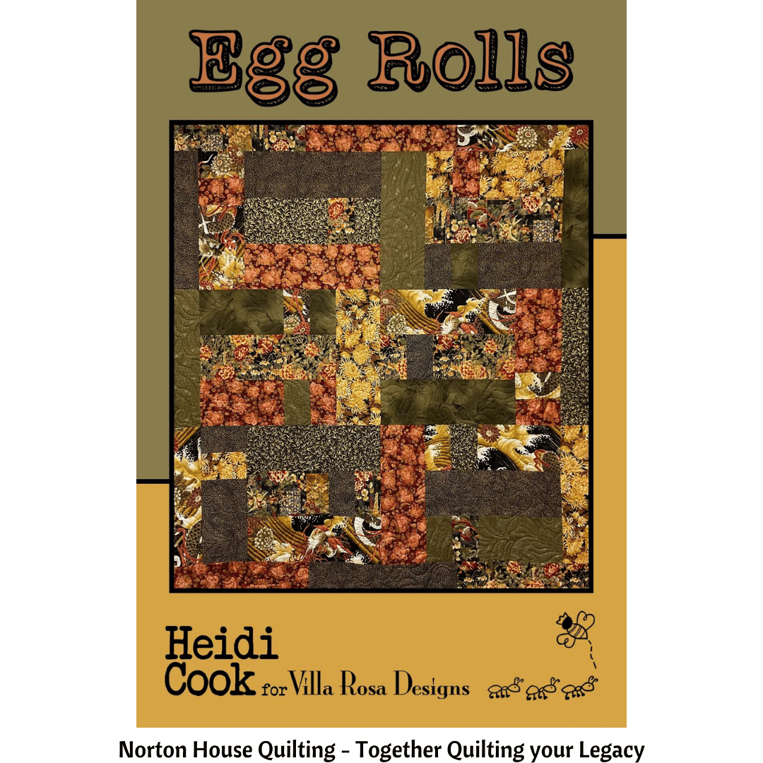 DIGITAL - Egg Rolls Quilt Pattern - Villa Rosa Designs