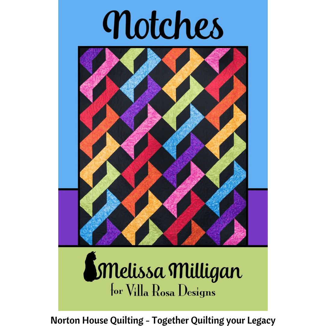 Notches Quilt Pattern - Villa Rosa Designs